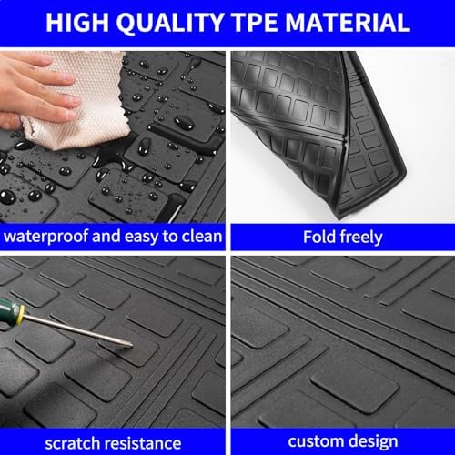 Rongtaod Cargo Mat for 2023 2024 2025 2026 Honda CRV (Include Hybrid) - Image 4