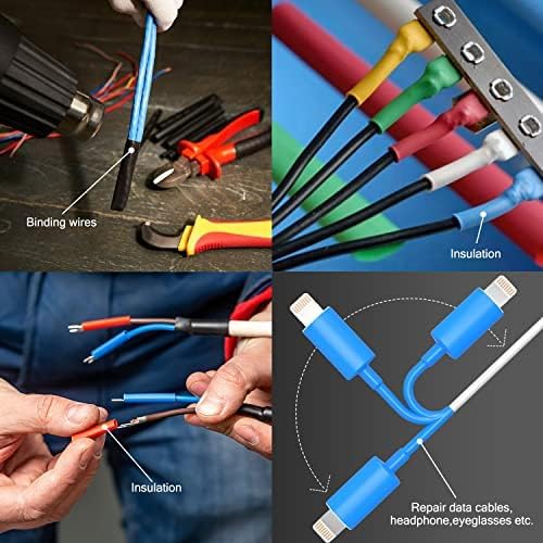 Chanzon 2:1 Ratio 5/64" Heat Shrink Tubing 8Ft Roll Red Polyolefin Sleeving - Image 5