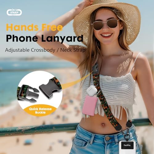 Icycay Phone Lanyard Crossbody Strap Neck Adjustable Teacher Women Book - Image 2