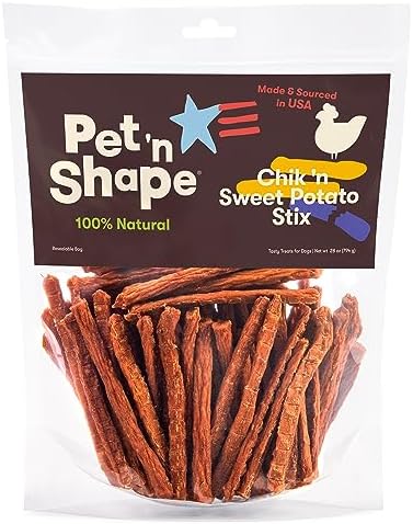 Pet 'n Shape Chik 'n Sweet Potato Stix – Made and Sourced in The USA- Natural - Image 7