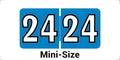 2024 MINI Year Labels, Doctor Stuff 2024 Chart Stickers, Colwell Jewel Tone by DoctorStuff