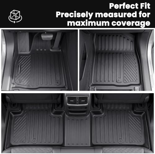 AUXKO Floor Mats Cargo Mat Backrest Mat for Hyundai Palisade 2020-2025 - Image 6