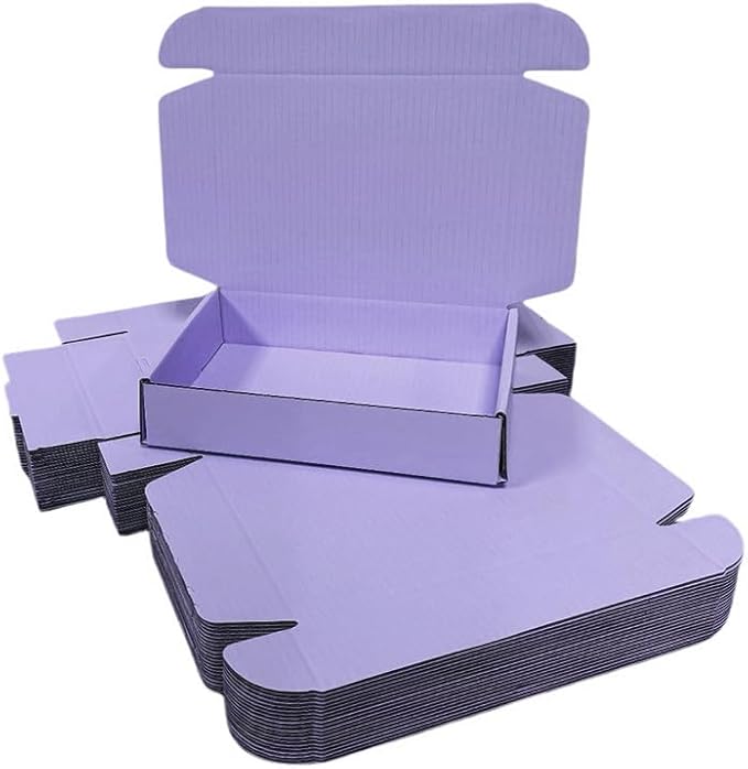 20 Pcs 14.5 x 10.6 x 2.8 inches Corrugated Cardboard Gift Boxes Recyclable - Image 3