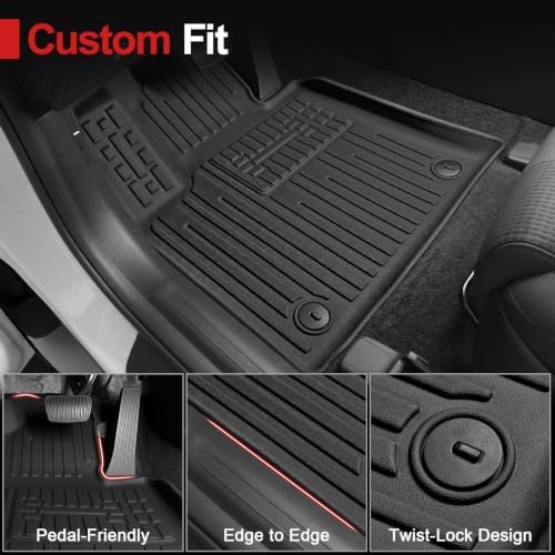 Floor Mats for Hyundai Santa Fe Gas 2021-2023 (Not for Hybrid) - Image 3