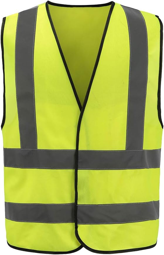 AYKRM 12 colour High visibility viz vest hi vis viz reflective work by AYKRM