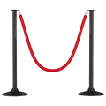 RoadHero Plastic Stanchion Post, Velvet Rope Barrier by RoadHeroUS