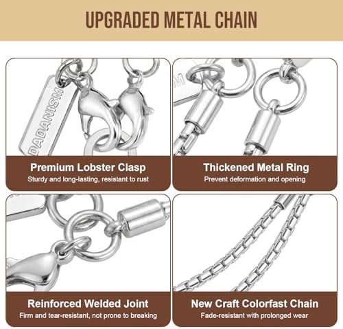 Dadanism Universal Phone Lanyard Set, Silver - Image 5