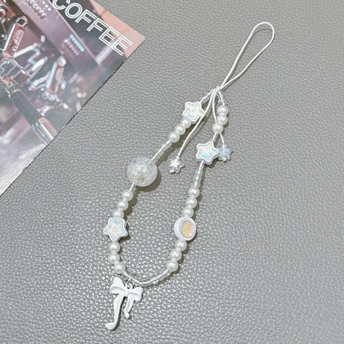 Beaded Camera Wrist Strap Cute Digital Camera Charm Lanyard, Phone Wristlet Charms, Phone Chain for Camera - Image 3
