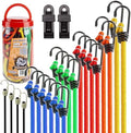 CARTMAN 22-Piece Bungee Cord Assortment with Metal Hooks by CARTMAN