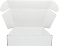 12x9x3 inches Small White Mailers Boxes Recyclable Corrugated Gift Box by Czofnjesi