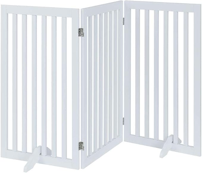 unipaws 36”H Free Standing Pet Gate by unipaws