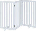 unipaws 36”H Free Standing Pet Gate by unipaws