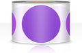 500 PCS Dot Sticker Tape 2" Inch Round Color Coding Labels Removable Writable by EVQ