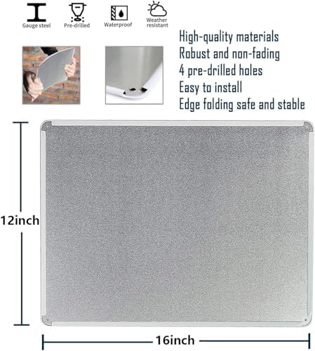 English + Spanish OSHA THINK Safety First Wear PPE Symbol Sign With Symbol Style 2698 Caution Metal Tin Sign 12x16 Inch for Safety - Image 2