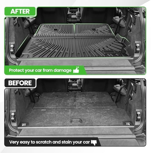 Cartist Cargo Liner for BMW X7 2019-2026, All Weather Cargo Mats for X7 Accessories, Heavy Duty TPE Trunk Mat, Car Accessories - Image 3