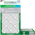 Filterbuy 12x24x1 Air Filter MERV 8 Dust & Allergy Defense (3-Pack) by Filterbuy