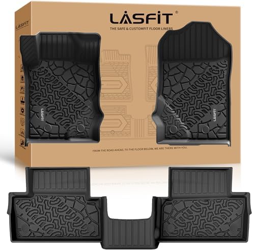 LASFIT Floor Mats for Ford Bronco Sport 2021-2025 2026 with a Carpet Floor by LASFIT
