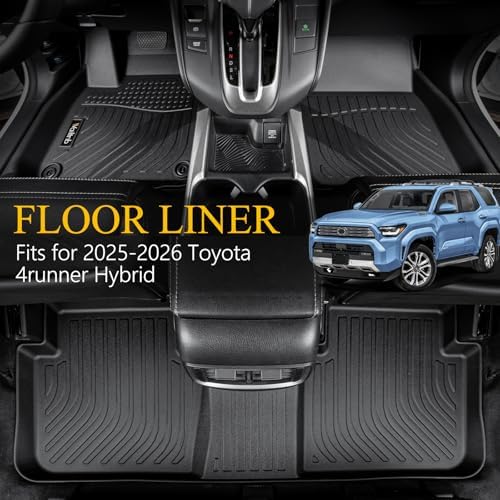 Wailtnb-Floor Mats for Toyota 4runner 2025 2026 (Hybrid Only) - Image 2