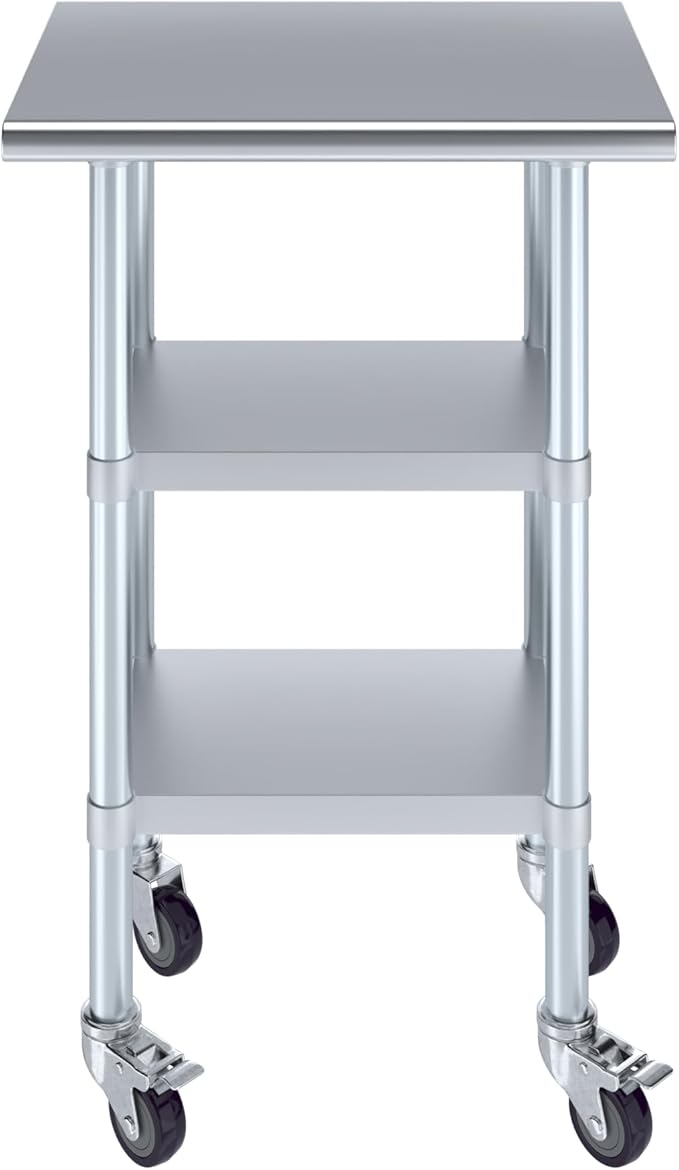 AmGood Stainless Steel Work Table - Image 2