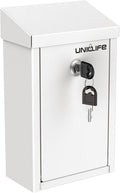 Uniclife Key Drop Box for Outside, Safe Suggestion Box, Wall Mounted Mailbox by UnicLife