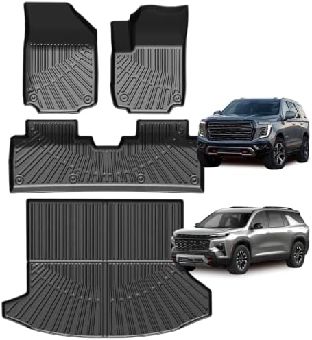 Car Floor Mats for 2025 2026 2027 Chevy Equinox & GMC Terrain Gas by MOOREVER