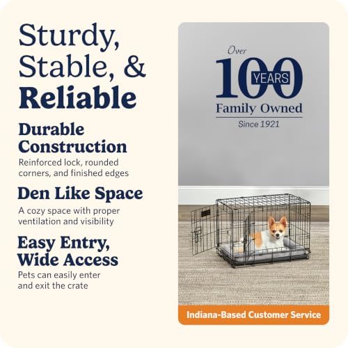 LifeStages by MidWest 22-Inch Double Door Crate, XS Breeds, Up to 15 lbs - Image 5