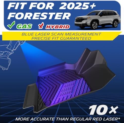 Michelin Vehicle Mats for 2025-2026 Subaru Forester Gas (3 Piece) - Image 4