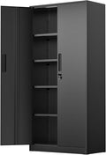 Incbruce 72” Metal Storage Cabinet, Garage Cabinets and Storage System by Incbruce