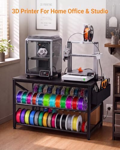 AHOWPD 3D Printer Stand with Filament Storage, Heavy Duty 3D Printer Table - Image 6