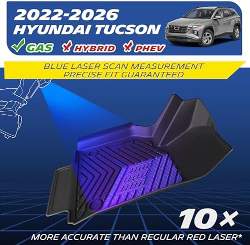 Michelin Vehicle Mats for 2022-2026 Hyundai Tucson Gas (3 Piece) - Image 3