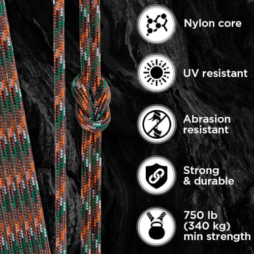 Paracord Rope 550 lb 4mm – Parachute Cord – Utility Camping Rope - Image 3