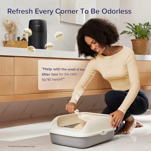 Levoit Air Purifiers for Home Bedroom Dorm Room, Small Quiet Air Purifiers, Core Mini-P (Pack of 6) - Image 2