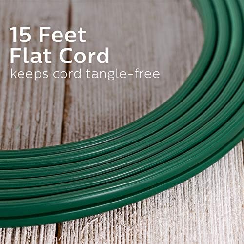 Philips Extension Cord, 15 Ft, 3-Outlet Flat Plug Extension Cord - Image 4