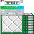 Filterbuy 8x14x1 Air Filter MERV 8 Dust & Allergy Defense (12-Pack) by Filterbuy