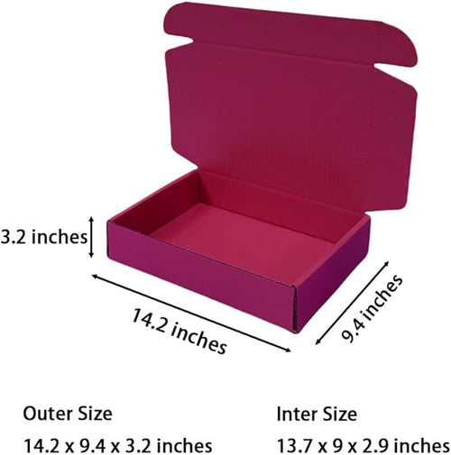 20 Pcs 14.2 x 9.4 x 3.2 inches Shipping Boxes - Image 2
