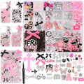 EIiovcnya 2380 Pcs Junk Phone Case Charms Kit for Customizing DIY Cases by Unknown