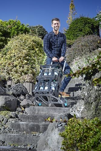 wolfcraft TS 850 Offroad Folding Sack Truck - All-Terrain Hand Trolley - Image 6