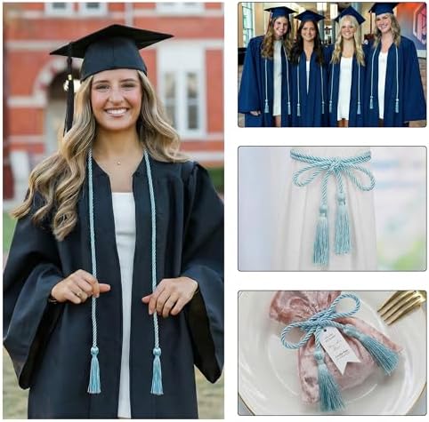 GraduationMall Graduation Honor Cord 68" Sky Blue - Image 5