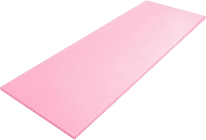 Amylove Polyurethane Foam 1/4" x 24" x 72" High Density Cushion Upholstery Foam by Amylove