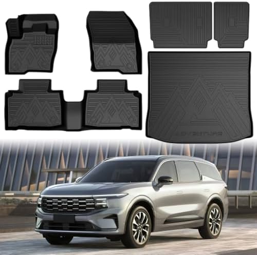 Mixsuper Floor Mat & Cargo Liner for Ford Edge (5 Seats) 2015-2026 by Mixsuper