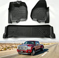 Mixsuper Floor mat for Ford F250 F350 F450 Super Duty Crew Cab 2012-2016 by Mixsuper