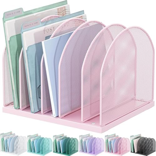 gianotter Desktop File Organizer with 5 Compartments by gianotter