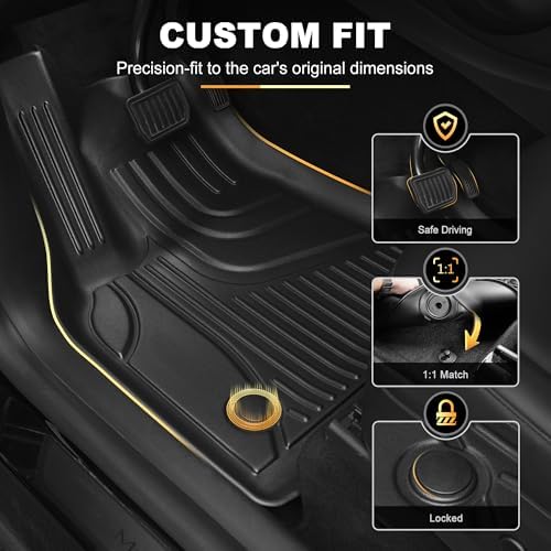 Floor Mats for Cadillac XT6 2020-2025 2026 7-Seater - Image 3