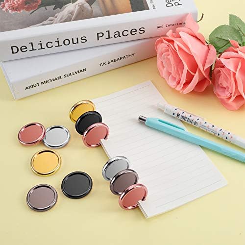Zonon 55 Pcs Discbound Discs 1.1 Inch Planner Disc Binding Ring - Image 2