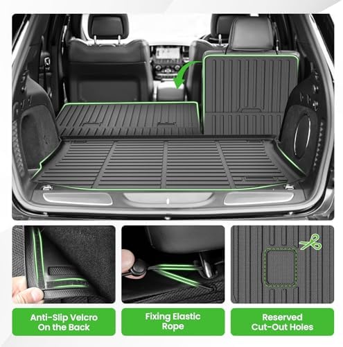 Cartist Cargo Liner for Jeep Grand Cherokee 2011-2021, All Weather Cargo Mats for Grand Cherokee Accessories, Heavy Duty TPE Trunk Mat, Car Accessories - Image 4