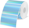 3x2 Inch Holographic Thermal Labels, Rainbow Glitter Stickers by Unknown