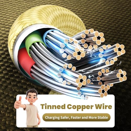 Travel Essentials Multi Charging Cable for iWatch Charger/iPhone 17, 5FT - Image 5