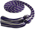 Endea Graduation Single Honor Cord Two-Color (Purple/Silver) by EndeaGraduation