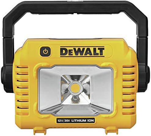 DEWALT 12V/20V MAX LED Work Light, Compact with 360 Degree Rotating Handle, 2000 Lumens of Brightness, Cordless, Bare Tool Only (DCL077B) by Unknown