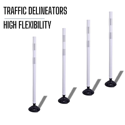 BESEA 8PCS 48" Traffic Delineator Posts - Image 7